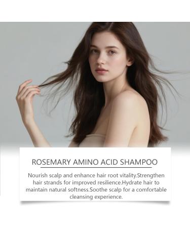  WRANBAO Strengthening repairing and nourishing rosemary shampoo for thinning hair rosemary amino acid shampoo nourishing for hair growth and thickening strengthening and - Buy Online on GoSupps.com