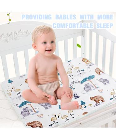 Portable Baby Changing Pad | Breathable Washable & Reusable | Ideal for Infants & Toddlers | 50x70 cm - Perfect for On-the-Go Use - Buy Online on GoSupps.com