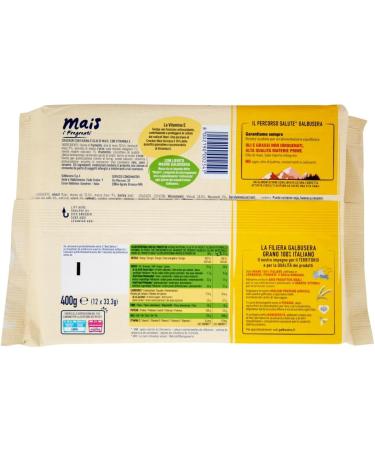  Italian Gourmet E.R. Galbusera Corn i Fragranti Crackers with Flour and Corn Oil Only 400g + Italian Gourmet Polpa 400g - Buy Online on GoSupps.com