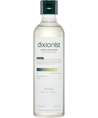 Dixionist Amino Acid Toner 5.07 Fl Oz Amino Acid Solution & Bio AHA for Gentle Exfoliation Hydrating & pH-Balancing Facial Toner Smooth & Radiant Skin Korean Skincare