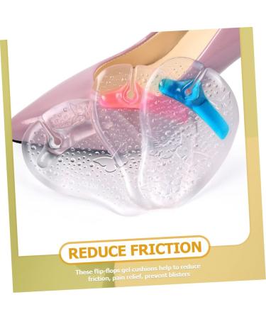 6 Pairs High Heel Inserts & Palm Rest Gel Pads for Women's Shoes - Metatarsal Cushioning & Comfort for Sandals & Heels - Buy Online on GoSupps.com