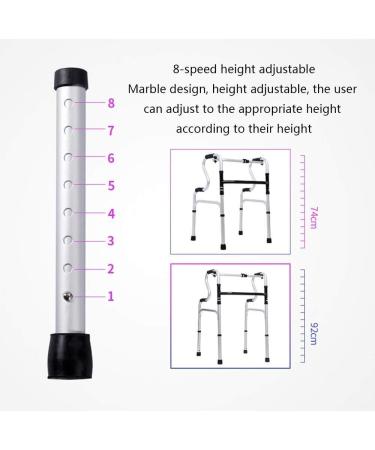 Wheelchair Medical Rehab for Seniors Old People Lightweight Aluminum Rollator Adjustable Rolling Walker with Seat for Elderly Disabled Interesting 2 - Buy Online on GoSupps.com