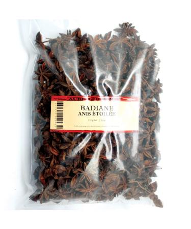 Aube Gourmet Star Anise (or Badiane) Whole in an economical 100-gram bag