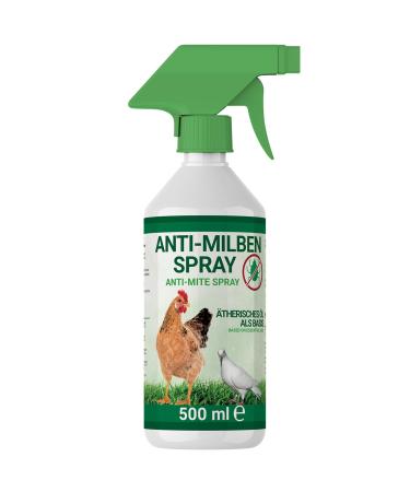 500ml mite spray for chickens poultry & birds - immediate & long-term against mites & parasites acute & prevention