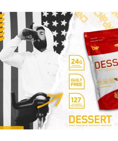 CNP Professional High Protein Dessert Mix 25g of Dual Release Protein with Micellar Casein 350g and 10 Servings 4 Great Flavours (Chocolate) - Buy Online on GoSupps.com