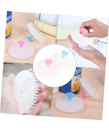 Healeved 6 Pcs Shampoo Brush Set - Handheld Scrubber & Massager for Kids | Durable Polyethylene Cleaning Tool - Buy Online on GoSupps.com
