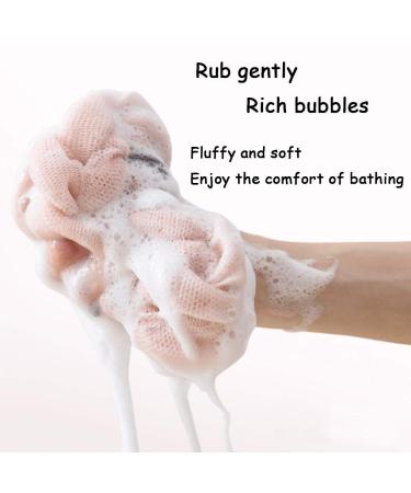 3-Piece Bathing Sponge Set | Massage Sponges & Back Scrubber for Body Peeling | Shower Accessories - Buy Online on GoSupps.com
