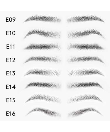 Eyebrow Patch Semi-Permanent Eyebrow Hair Patch Authentic Hair-Like Eyebrows Imitation Eyebrow Tattoos Lazy Eyebrows - Buy Online on GoSupps.com