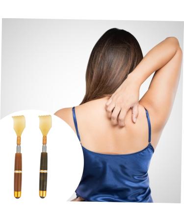 Beavorty Retractable Back Scratchers - 4-Pack Telescopic Itching Tools for Ultimate Relief | Green Body Scratch Grate - Buy Online on GoSupps.com