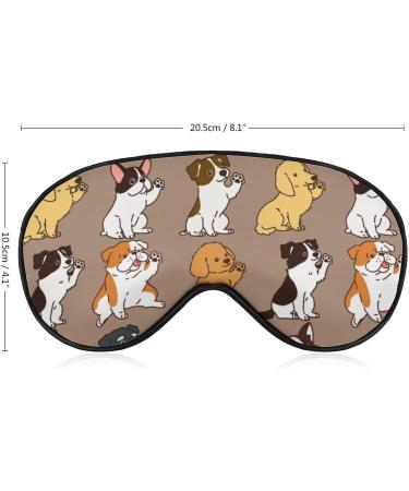 Paws Sleep Mask for Dogs - Adjustable Blindfold for Night Rest & Travel - Men Women - Buy Online on GoSupps.com