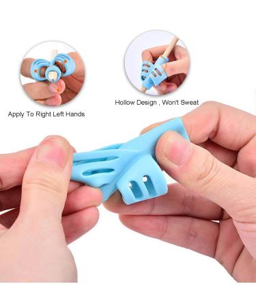 Jitnga 5-Piece Pencil Grip Set for Children - Correct Handwriting & Posture | Ideal for Kids & Adults - Buy Online on GoSupps.com