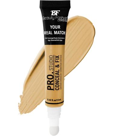 Beauty Forever Pro Studio Conceal & Fix Contour Concealer 90 YELLOW 12ml - Moisturising Formula | Pack of 1 - Buy Online on GoSupps.com