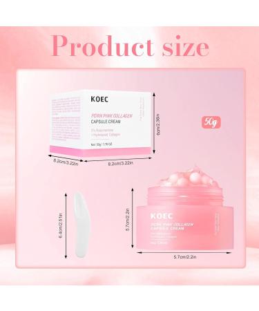 Znnhnn Glatin collagen cream PDRN pink collagen cream Polyepptide collagen cream Resistent hydrating cream Toniifying and tonify elasticity - Buy Online on GoSupps.com