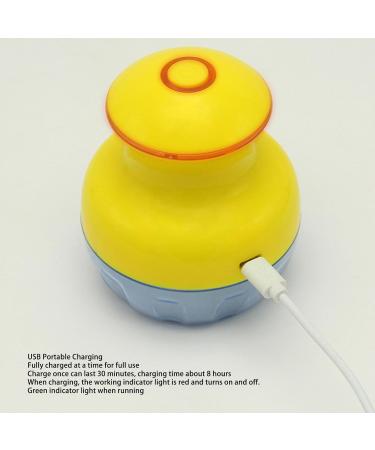 Rechargeable Lint Remover - Electric Fabric Shaver for Hair Balls | Hair & Adhesive Remover - Yellow - Buy Online on GoSupps.com