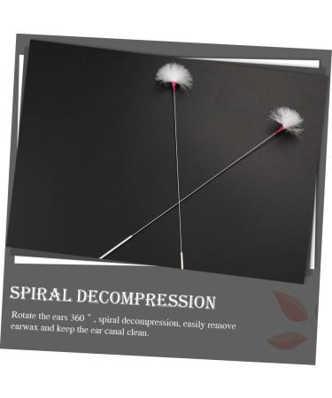 Ipetboom 12pcs Ear Cleaning Tools Professional Ear Wax Removal Accessories Handles and Goose Non-Slip Design Safe - Buy Online on GoSupps.com