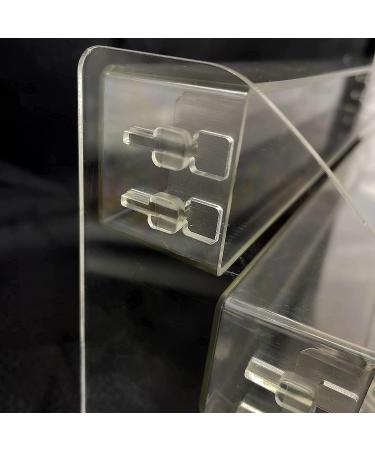 MineSign Sunglasses Organizer - Clear Eyeglasses Display Case for Tabletop | 6 Layer Sticker Display Tray | Glasses Holder Stand - Buy Online on GoSupps.com