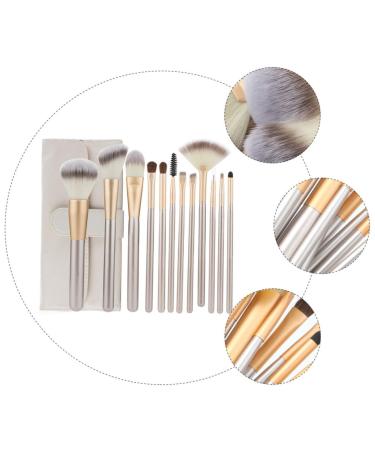 Professional Makeup Brush Set - 10-Piece Nylon Cosmetic Kit for Flawless Application | Eyebrow Powder Blush & More - Buy Online on GoSupps.com