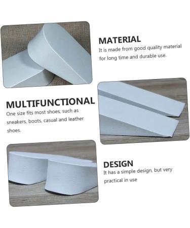 4 Pairs Invisible Inner Booster Pads Height Lift Insoles & Heel Inserts for Shoes | Comfortable Foam Shoe Pads for Students - Happy Birthday Ribbon Design - Buy Online on GoSupps.com