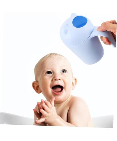 Ciieeo Bath Rinse Cup Waterfall Shower Head Shampoo Scoops Sprinkler Shampoo Take a Bath Child 14.5X10.2X15.5CM Green - Buy Online on GoSupps.com