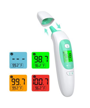 Infrared Forehead Thermometer for Adults Kids Babies, Non-Contact Infared Medical Temperature Gun for Humans, 3 in 1 Thermometer with Accurate Instant Readings Fever Alarm