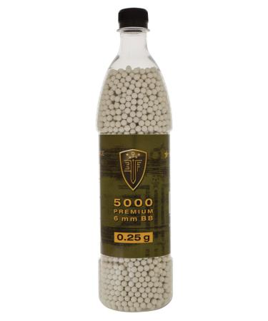 Elite Force Premium 6mm Airsoft BBS Ammo .25 Gram, 5000 Count - Buy Online on GoSupps.com