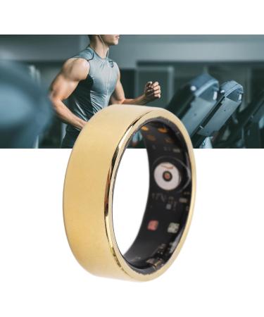 DADEA Smart Ring - Elegant & Durable Fitness Ring | Multifunctional Sleep Tracking Health Ring | Comfortable Wearable Smart Finger Ring in Gold - Buy Online on GoSupps.com