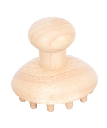 Beavorty 3 STK Massage comb from wood scalp ridge wide tooth comb from wood children's shampoo hand massage clerk head-head skin massage clamp head comb from wood handy tool wooden comb beech