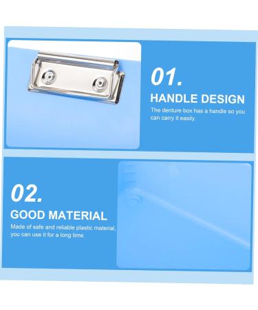 Ultechnovo 2 STK Prosthesis Storage Box - Dental Orthodontic Retainer Container for Travel & Chemicals - Buy Online on GoSupps.com