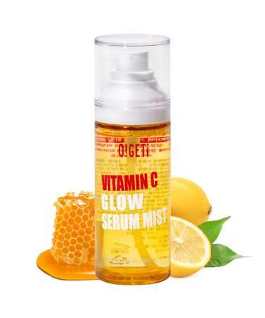 O!GETi Vitamin C Serum Mist | Vitamin C  Hyaluronic acid  Moisturizing mist for face  all skin type  Korean skincare  for men and women  2.70 Fl.Oz (80ml)