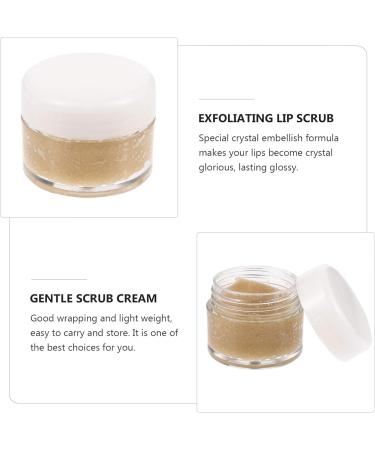 1pc Scrub Lip Balm Moisturizing Srub for Lips Moisturizing Cream for Lips Portable Srub Cream Lips Care Lips Makeup Supplies Exfoliating Care Cream Plastic As Shown 1 - Buy Online on GoSupps.com