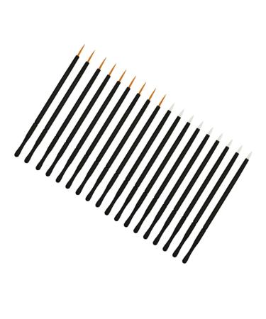FRCOLOR 100pcs White Gel Eyeliner Makeup Eye Wands Disposable Eyeliner Tool Make up Wand 10*0.5cm As Shown