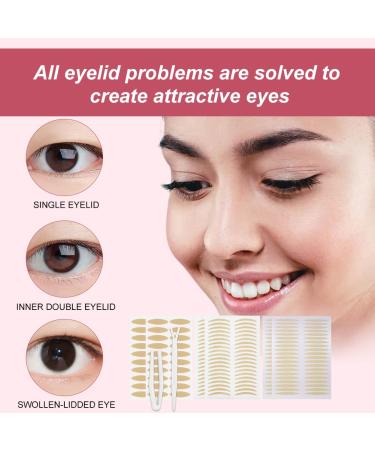 Buy Invisible Double Eyelid Tapes - Waterproof & Long-Lasting 600PC | Eyelid Lifting Without Surgery - Buy Online on GoSupps.com