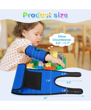 Thumb Sucking Guard for Kids - Stop Finger Sucking & Nail Biting - Anti Thumb Sucking Brace (Blue) - Buy Online on GoSupps.com