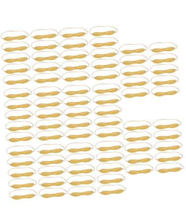 Housoutil 80 Pcs Eyebrow Practice Skin Waterproof Brow Pencil Fake Skin Practice Tool Artificial Headband