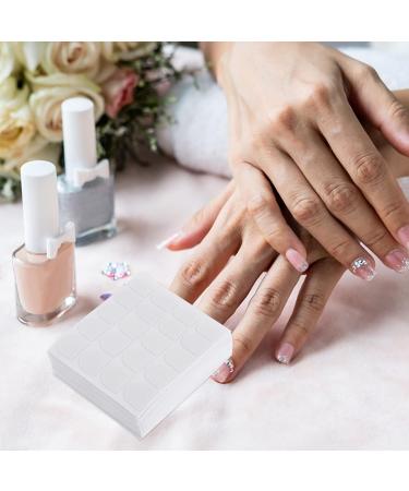 Heallily 50 Pieces Nail Art Double-Sided Adhesive Tape - Self-Adhesive Dot Stickers for Fake Nails | Perfect Manicure Glue Stickers - Buy Online on GoSupps.com