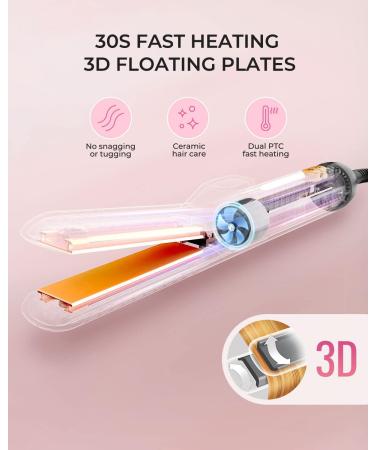WEEYUM 2-in-1 Airflow Styler Hair Straightener & Curler - Professional Adjustable Temp 360 Airflow Dual Voltage for International Use - Buy Online on GoSupps.com