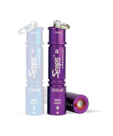 SnapIT Ampoule Opener for Glass Ampoules 1-15 ml (Aluminium Purple) Purple (1-15 ml aluminium)