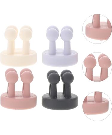 WOONEKY 4pcs Nail- Seamless Hook Towel Hook Wall Hooks for Hanging Wall Hangers Hanging Hooks - Buy Online on GoSupps.com