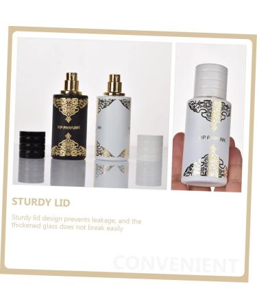 FRCOLOR Perfume Bottle Portable Spray Bottle Portable Fragrance Bottle Compact Perfume Container Perfume Sample Bottle Travel Liquid Container Travel Spray Bottle Hydrating Empty Bottle 11X4X4CM White - Buy Online on GoSupps.com