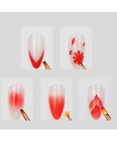 Creative Nail Art Pen With Colorful Handle Line Drawing And Phototherapy Nail Art Brush Convenient And Fun Tool Pull Wire Nail Pen 05 - Buy Online on GoSupps.com