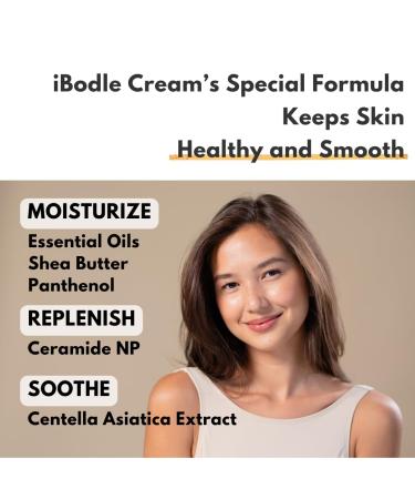 Cream Grapefruit Moisturizer for Newborns & Sensitive Skin | Unacidic Hypoallergenic Korean Skin Care with Centella Asiatica | Gentle Hydration for All Ages - 200ml/6.76 fl oz - Buy Online on GoSupps.com