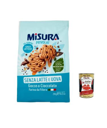 Italian Gourmet E.R. Privolat Chocolate Chip Cookies Privolat Chocolate Chip Cookies 290 g No Milk or Eggs + Pulp Italian Gourmet 400 g Set of 6