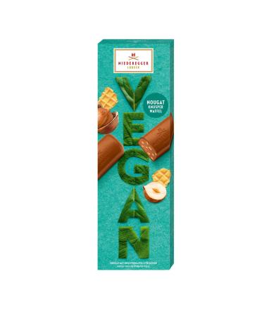 Niederegger Lubek Vegan Nougat - milk chocolate praline loaves with crispy wafer pieces - 100g