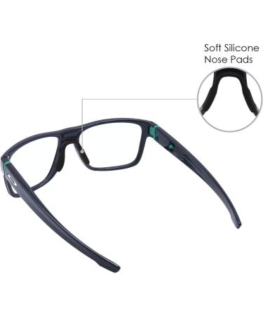 Blazerbuck Replacement Nose Cushion for Oakley Crossrange OO9361 XL OO9360 Patch OO9382 | Black & Yellow Low Stance Unit - Buy Online on GoSupps.com