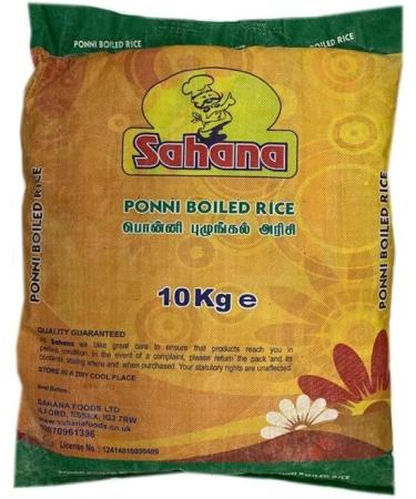 Seelans superstore |Sahana Thanjavur Ponni Boiled Rice 10KG| Tamil Nadu Ponni| Indian Origin - Buy Online on GoSupps.com