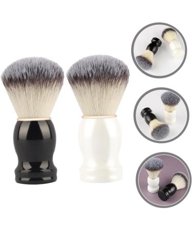 Beaupretty 10-Pack Manual Razor & Decorative Shaving Brush Set | Multi-Purpose Beard Brushes with Comfortable Wood Handle | International Shipping Available - Buy Online on GoSupps.com
