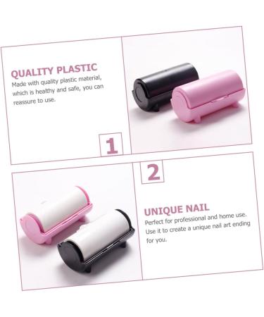Outil D'art De Manucure Absorbant Huile Nail Art Plastique Noir Dissolvant D'huile Pour Ongles Usage Professionnel Et Domestique Accessoire Sp cial Nail Art - Buy Online on GoSupps.com