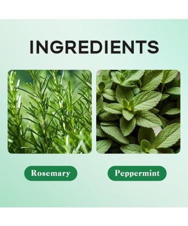 Rosemary Mint Hair Mask - Deep Conditioning for Damaged Dry Frizzy Hair (380ML) - Anti-Break Bond Repair Treatment - Buy Online on GoSupps.com