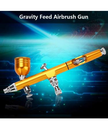 0.2mm Oxygen Spray Gun for Professional Airbrush Kit - Gold | Facial Moisturizing & Pore Cleansing Tool - Buy Online on GoSupps.com