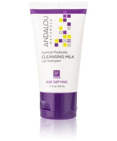 Andalou Naturals Cleansing Milk Apricot 1.7 Ounce 6 Count